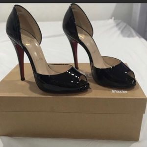 Christian Louboutin size 37, fits US 7.